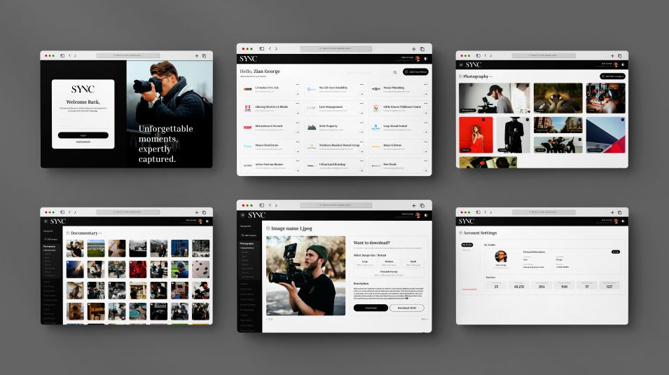 Sync Media Portal Six View